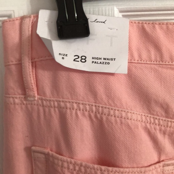 LOFT High Waist Palazzo Jean Pants - Picture 4 of 5